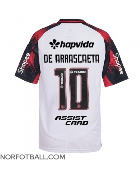 Billige Fotballdrakt Flamengo Giorgian de Arrascaeta #10 Replika Bortedrakt 2025-26 Kortermet Billige Fotballdrakt Flamengo Giorgian de Arrascaeta #10 Replika Bortedrakt 2025-26 Kortermet